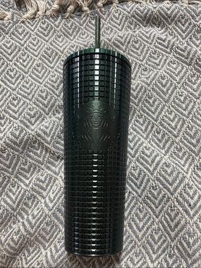 Starbucks Dark Emerald Studded Tumbler with Straw